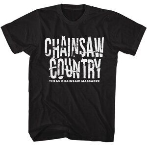 Texas Chainsaw Massacre T-Shirt Horror Movie Chainsaw Country Graphic 92